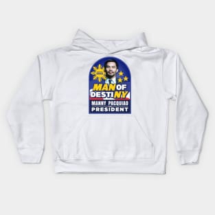 MANNY PACQUIAO FOR PRESIDENT ELECTION 2022 V2 Kids Hoodie